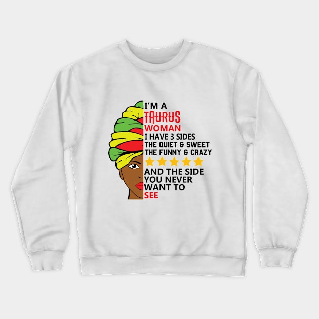 Taurus Crewneck Sweatshirt by Sazzy's